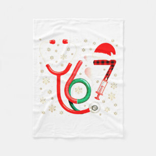 Lustige 67 Meme Krankenschwester Six Seven Nursing Fleecedecke