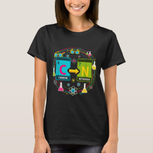 Lustige 67 Meme Wissenschaft Chemie Lehrer Periode T-Shirt