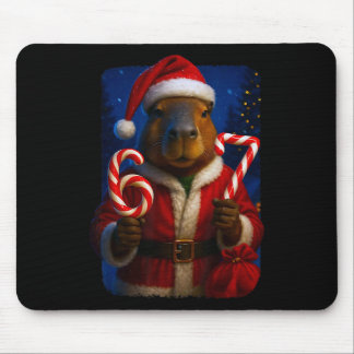 Lustige 67 Santa Capyra Six Seven Ironische Weihna Mousepad