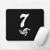 Lustige 67 Sechs Sieben Meme Paar passende Hallowe Mousepad (Mit Mouse)