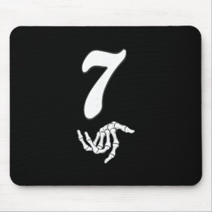 Lustige 67 Sechs Sieben Meme Paar passende Hallowe Mousepad