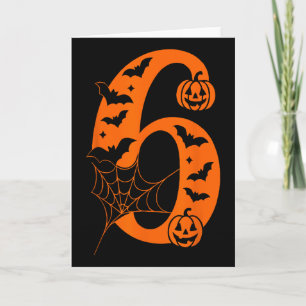 Lustige 67 Six Seven Meme Paar passende Halloween  Karte