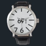 lustige 67-Uhr Armbanduhr<br><div class="desc">Diese Uhr hat 67 darauf</div>