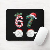 Lustige 67 Weihnachts-Pyjamas Sechs Sieben Meme 6 Mousepad (Mit Mouse)
