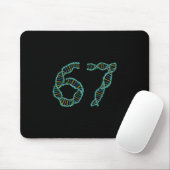 Lustige 67 Zahl Meme DNA-Replikation Molekulare Wi Mousepad (Mit Mouse)