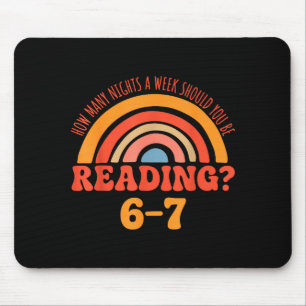 Lustige 6-7 Engländer 67 Meme-Lesung Mousepad