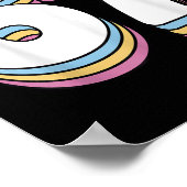 Lustige 6 7 Meme Six Seven Gen Alpha Slang 67 Poster (Ecke)