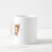 Lustige 6 7 Sechs Sieben 67 Fußball Meme  Kaffeetasse (Vorderseite Links)