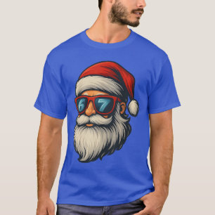 Lustige 6 7 Si Seven Meme Santa Gesicht 67 Weihnac T-Shirt