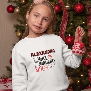 Lustige 6-7 Weihnachts-Checkliste mit individuelle