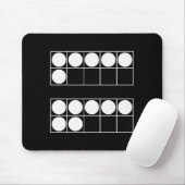 Lustige 6 7 Zahl Lehrer Schüler Sechs Sieben Meme Mousepad (Mit Mouse)