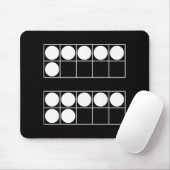 Lustige 6 7 Zahl Lehrer Schüler Sechs Sieben Meme Mousepad (Mit Mouse)