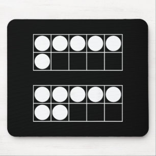 Lustige 6 7 Zahl Lehrer Schüler Sechs Sieben Meme Mousepad