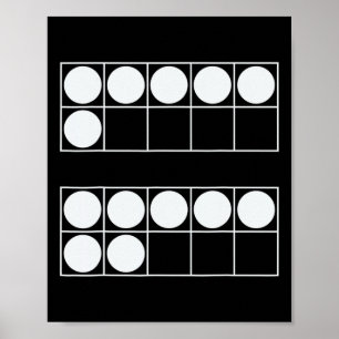 Lustige 6 7 Zahl Mathe Lehrer Schüler Sechs Sieben Poster