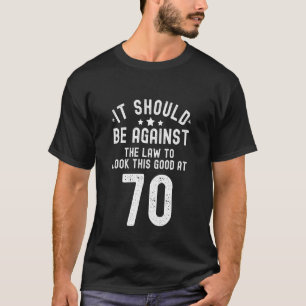 Lustige 70. Geburtstags-Gag-Geschenkidee Scherz-Sp T-Shirt
