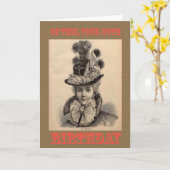 Lustige 80. Geburtstagskarte Karte (Gelbe Blume)