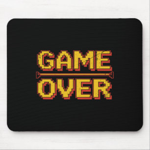 Lustige 80er-Arcade-Retro-Nostalgie-Gamer-Videospi Mousepad