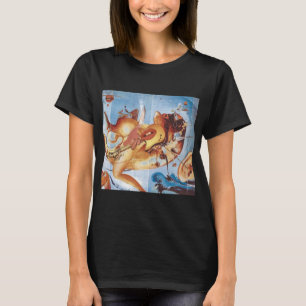 Lustige 80er Rock-Musikband Sunset Mark Illustrati T-Shirt