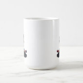 Lustige Abraham-Lincoln-Party-Feier Kaffeetasse (Mittel)