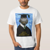 Lustige Abschluss-Affemacaque-Jahrbuch-Gewohnheit T-Shirt (Vorderseite)