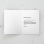 lustige Abschluss-Karten Karte (Innenseite)