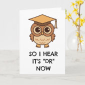 lustige Abschluss-Karten Karte (Gelbe Blume)