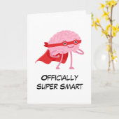 lustige Abschluss-Karten Karte (Gelbe Blume)