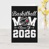 Lustige Abschlussmutter der Abschlussklasse 2026  Karte (Gelbe Blume)