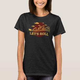 lustige Achterbahn-Liebe oder Herzschlag Nr.1 Roll T-Shirt