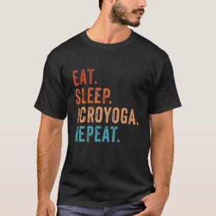 Lustige Acro Yoga Akro-Yoga Akrobatik Turn-Vintage T-Shirt
