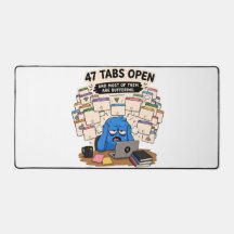 Lustige ADHD 47 Tabs geöffnet Gel-Handgelenkauflag