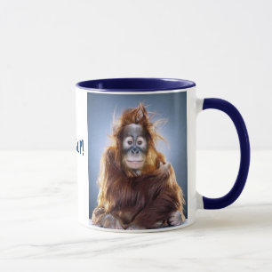 Lustige Affe-Tasse Tasse