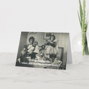 Lustige Affenkarte Karte