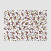 lustige Affenliebhaber Seidenpapier (Vorderseite)