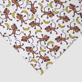 lustige Affenliebhaber Seidenpapier (Ausschnitt)