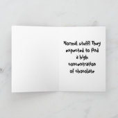 lustige Afroamerikaner kommen gut Karte (Innenseite)