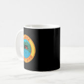 Lustige Alaska Staatsvogel Mücke Kaffeetasse (Vorderseite Links)