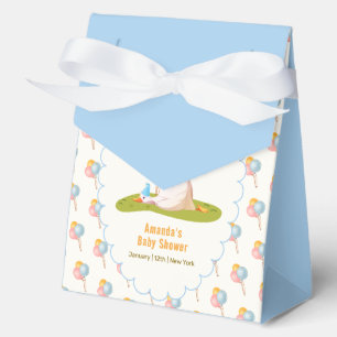 Lustige alberne Gans bunte Ballon-Baby-Party Geschenkschachtel