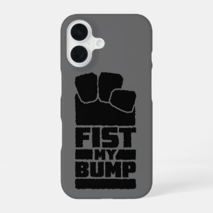Lustige Alien-Design aus dem Weltraum - Faust mein iPhone 16 Hülle