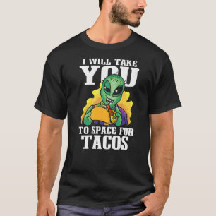 Lustige Alien, die ich Ihnen mitbringen werde, um T-Shirt