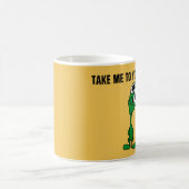 Lustige alien Kaffee-Tassen Kaffeetasse (Mittel)
