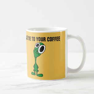 Lustige alien Kaffee-Tassen Kaffeetasse