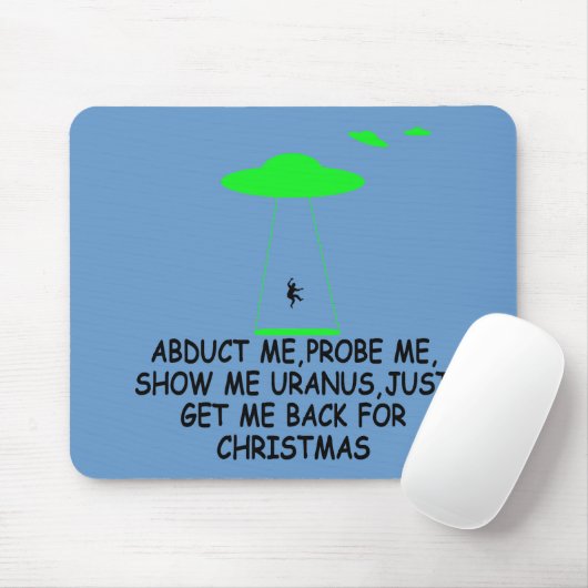 Lustige alienabduktion mousepad (Mit Mouse)