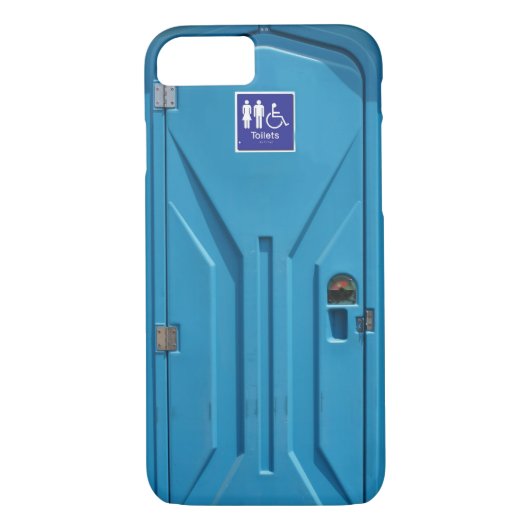 Lustige allgemeine transportierbare Toilette Case-Mate iPhone Hülle (Rückseite)