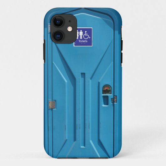 Lustige allgemeine transportierbare Toilette Case-Mate iPhone Hülle (Rückseite)