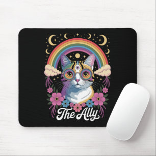 Lustige Ally Ca Pride Sonnenbrille Gay Pride LGBTQ Mousepad
