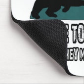 Lustige alte Leute Mousepad (Ecke)