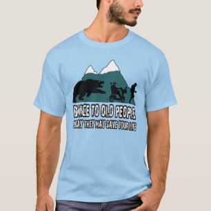 Lustige alte Leute T-Shirt