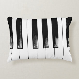 Lustige alte Pianotasten cool Dekokissen