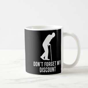 Lustige ältere Gag-Geschenk Senioren-Bürger Gag - Kaffeetasse